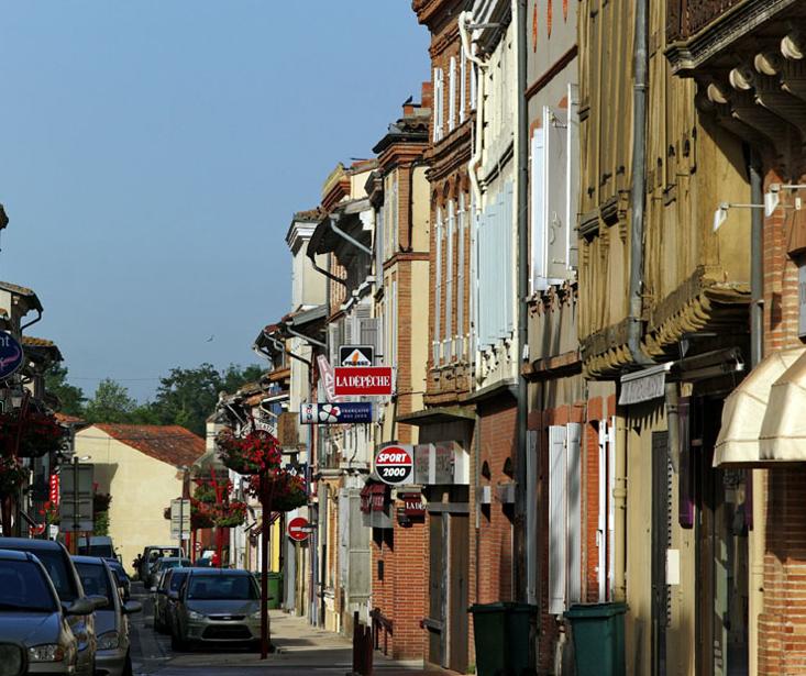 Rue de la République en Grenade